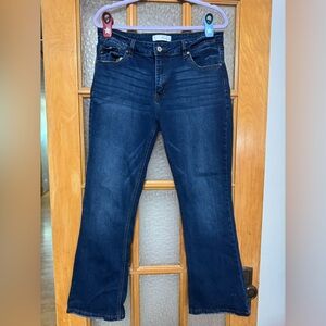 KanCan Dark Blue Boot Cut Jeans